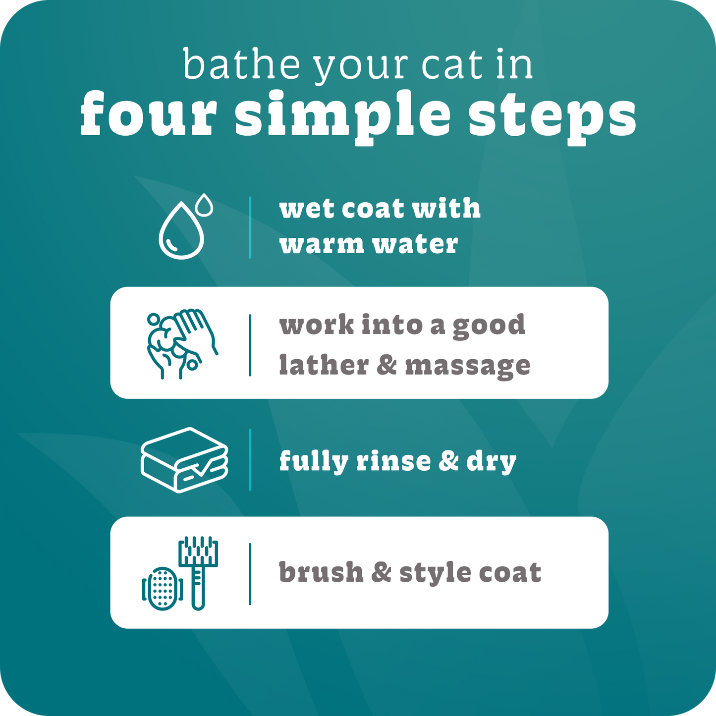 Hypoallergenic Cat Shampoo & Conditioner, 12oz