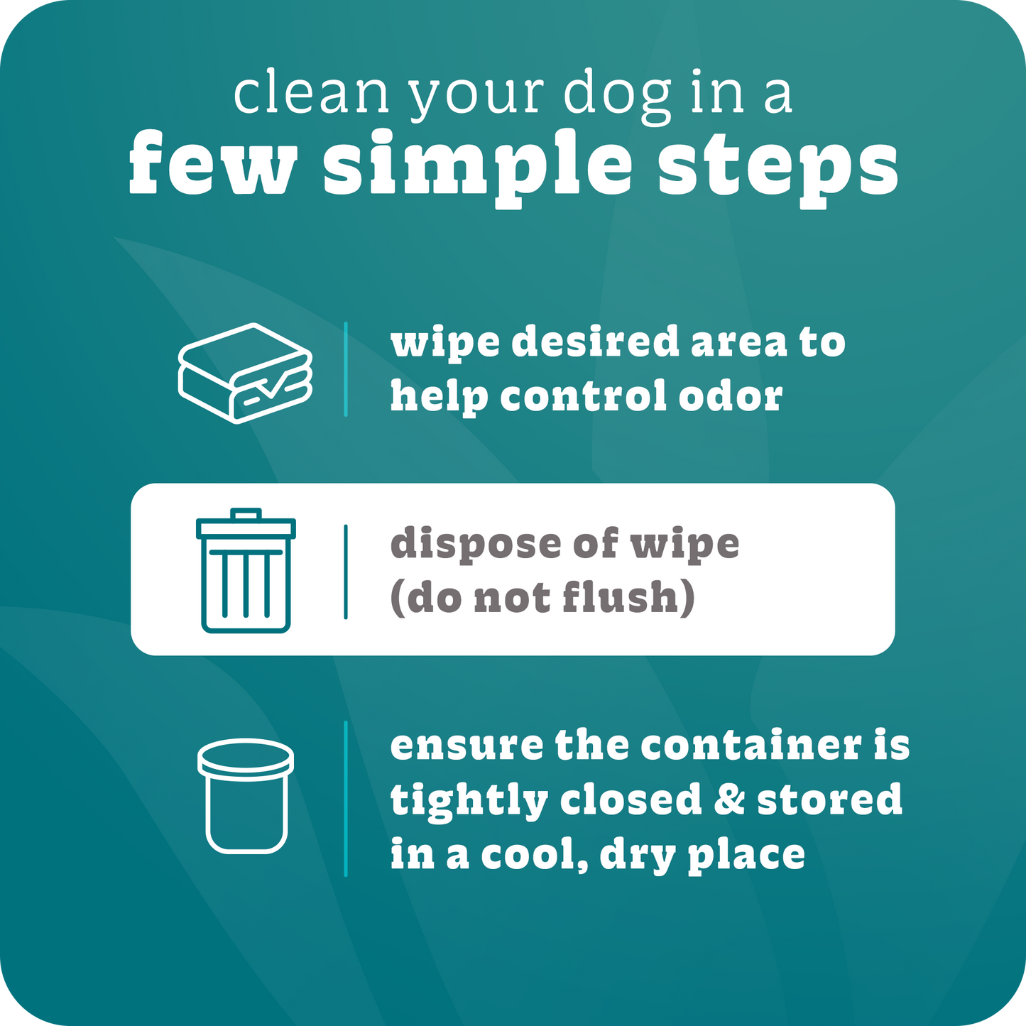 Hypoallergenic Dog & Cat Aloe Wipes, 50 Count