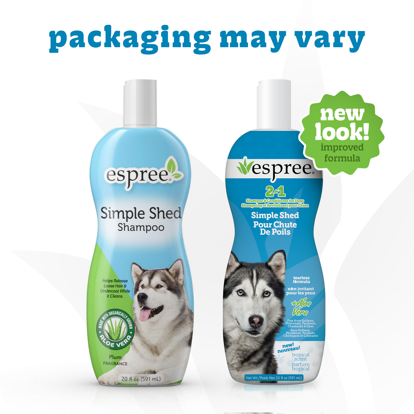 Simple Shed Shampoo & Conditioner, 20 oz