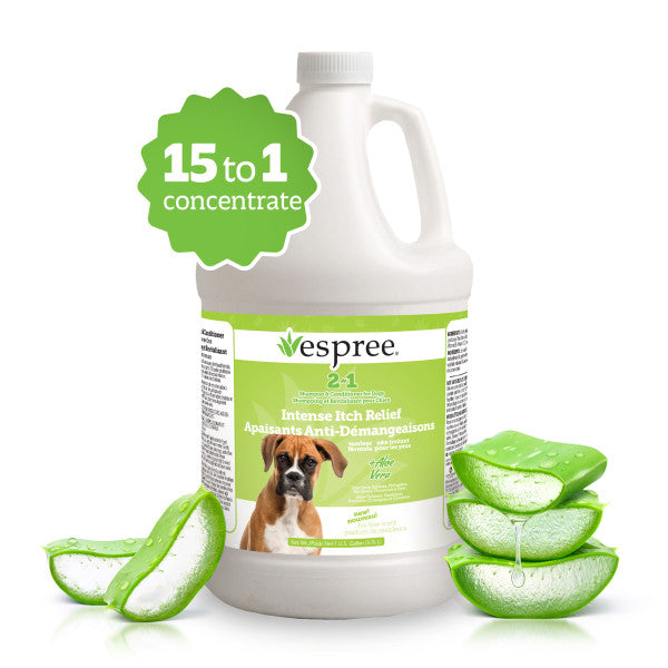 Intense Itch Relief Dog Shampoo Conditioner, Gallon