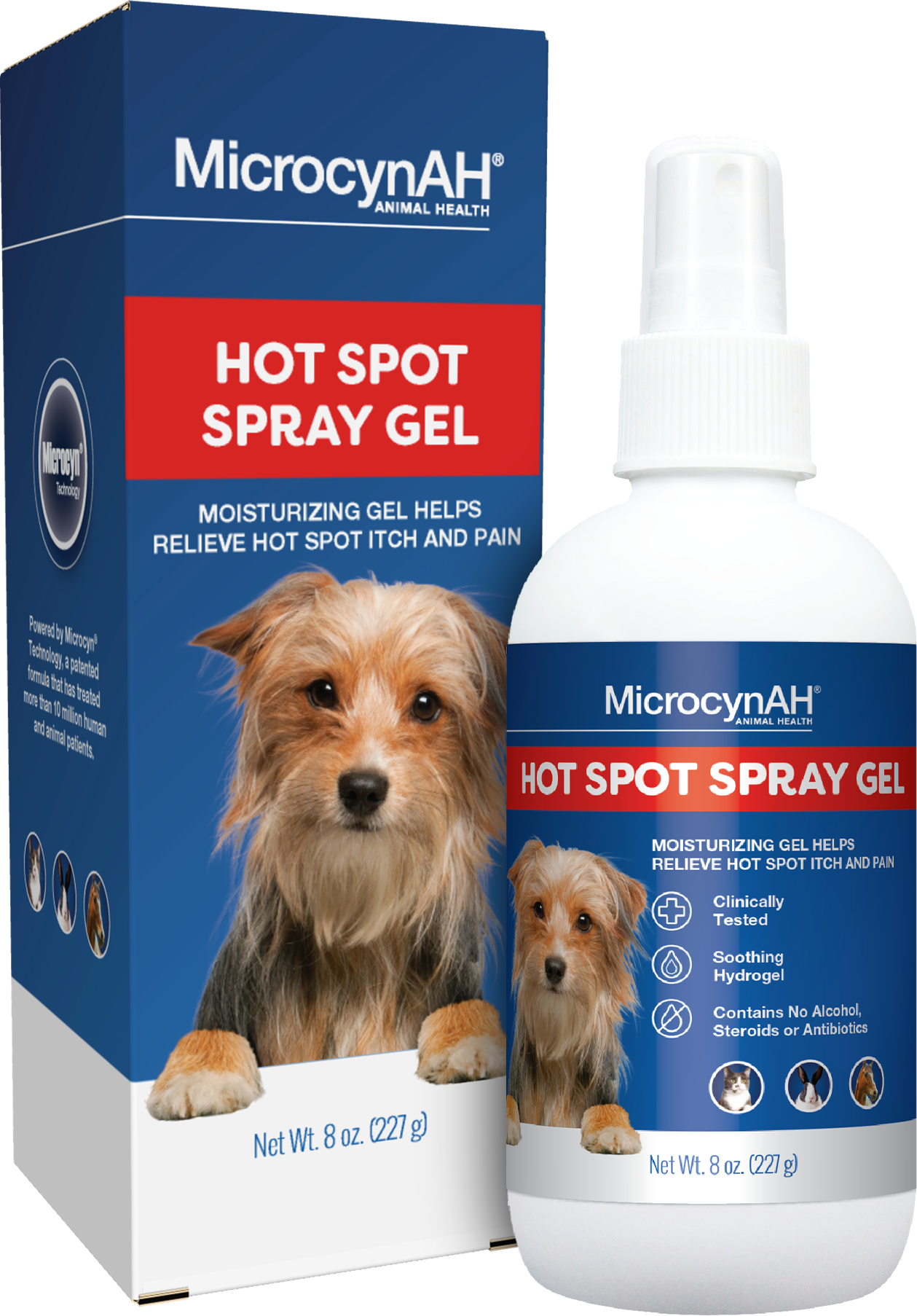 MICROCYN HOT SPOT HYDROGEL
