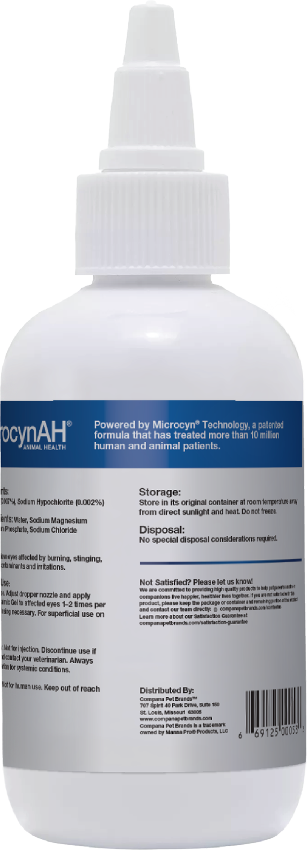 MicrocynAH Ophthalmic Gel for Cats, 3 oz