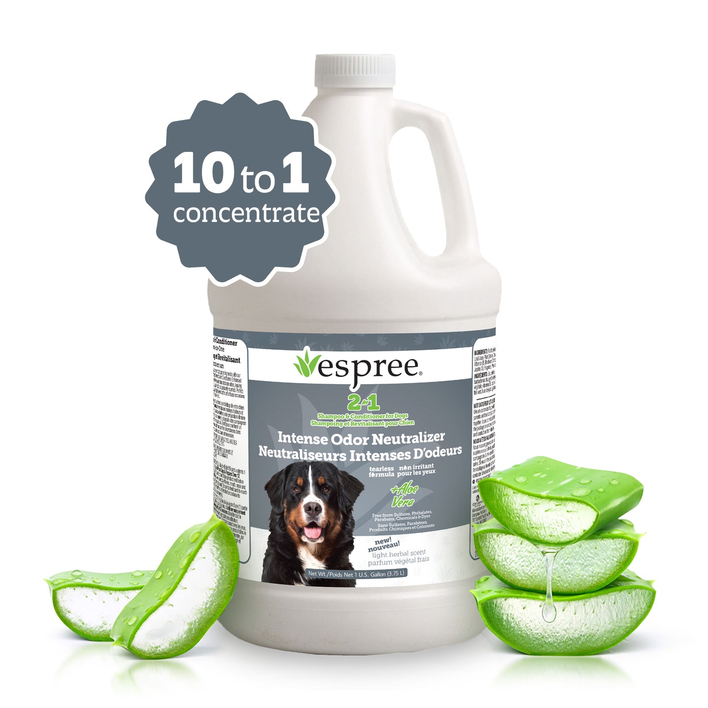 Intense Charcoal Odor Neutralizer Tearless Shampoo & Conditioner, 1 Gallon