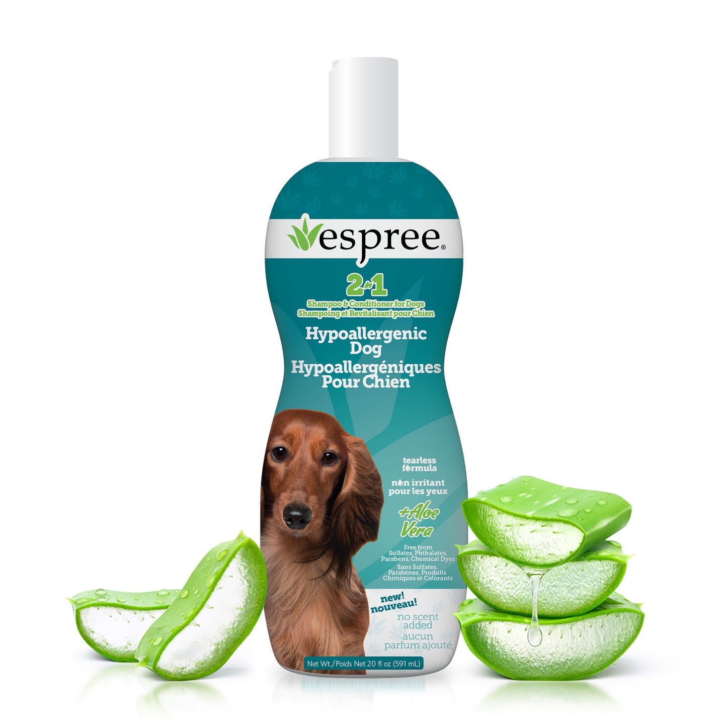 Hypoallergenic Dog Shampoo & Conditioner, 20oz