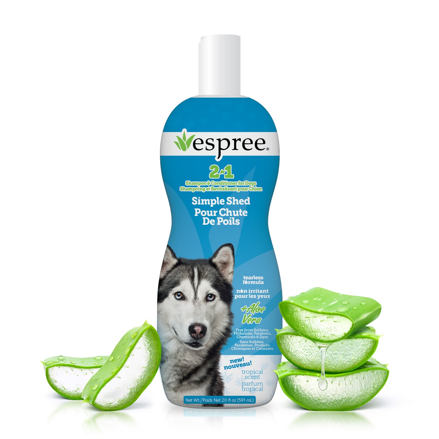 Simple Shed Shampoo & Conditioner, 20 oz