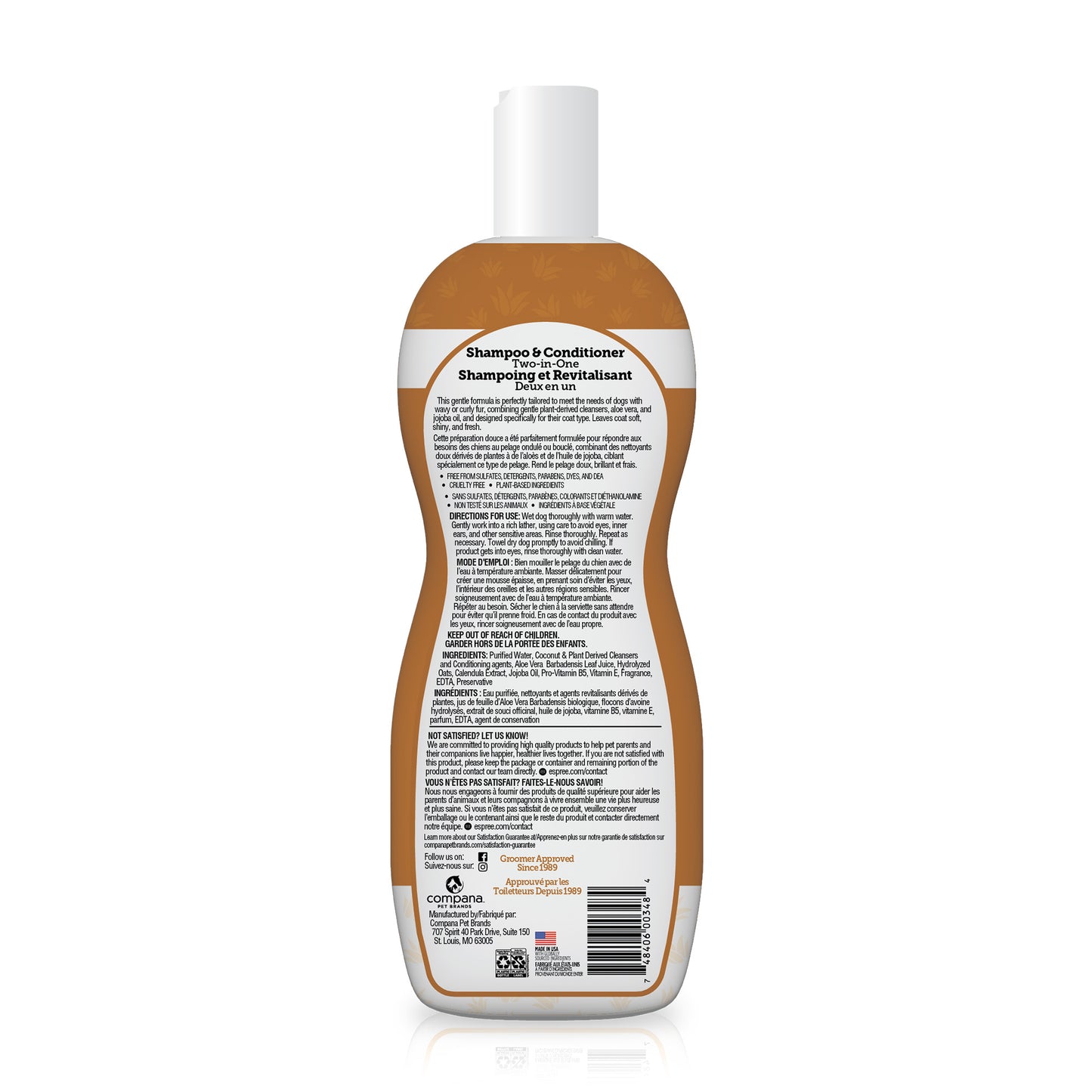 Wavy Curly Coat Shampoo & Conditioner, 20 oz