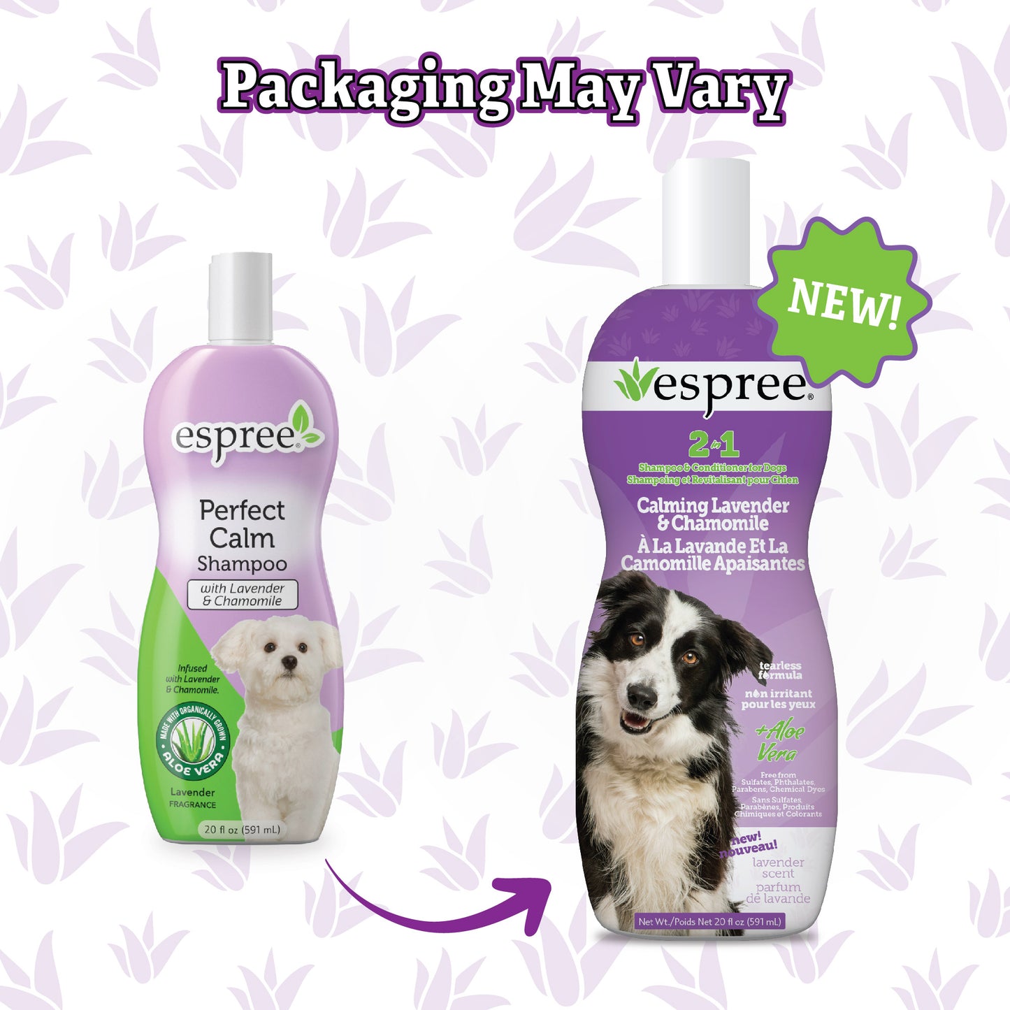 Calming Lavender & Chamomile Shampoo & Conditioner, 20 oz