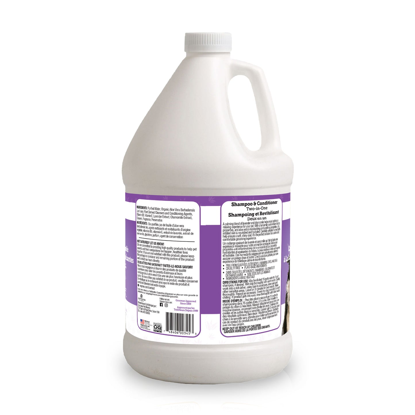 Calming Lavender Dog Conditioner, 1 Gallon