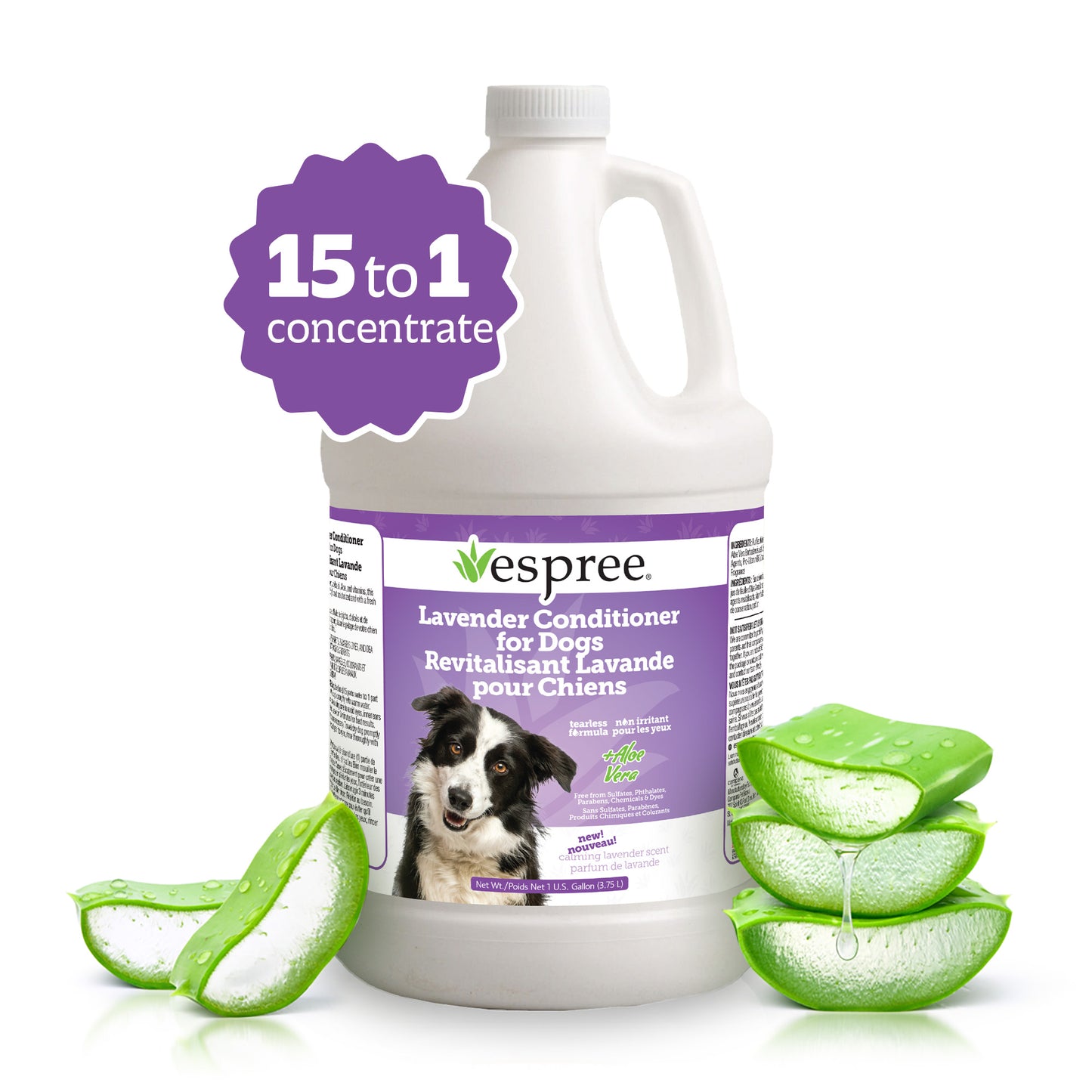 Calming Lavender Dog Conditioner, 1 Gallon