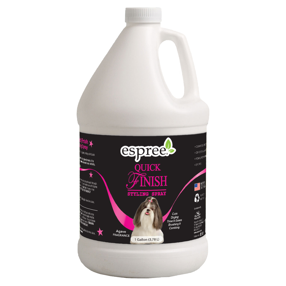 Quick Finish Styling Spray For Dogs, 1 Gallon