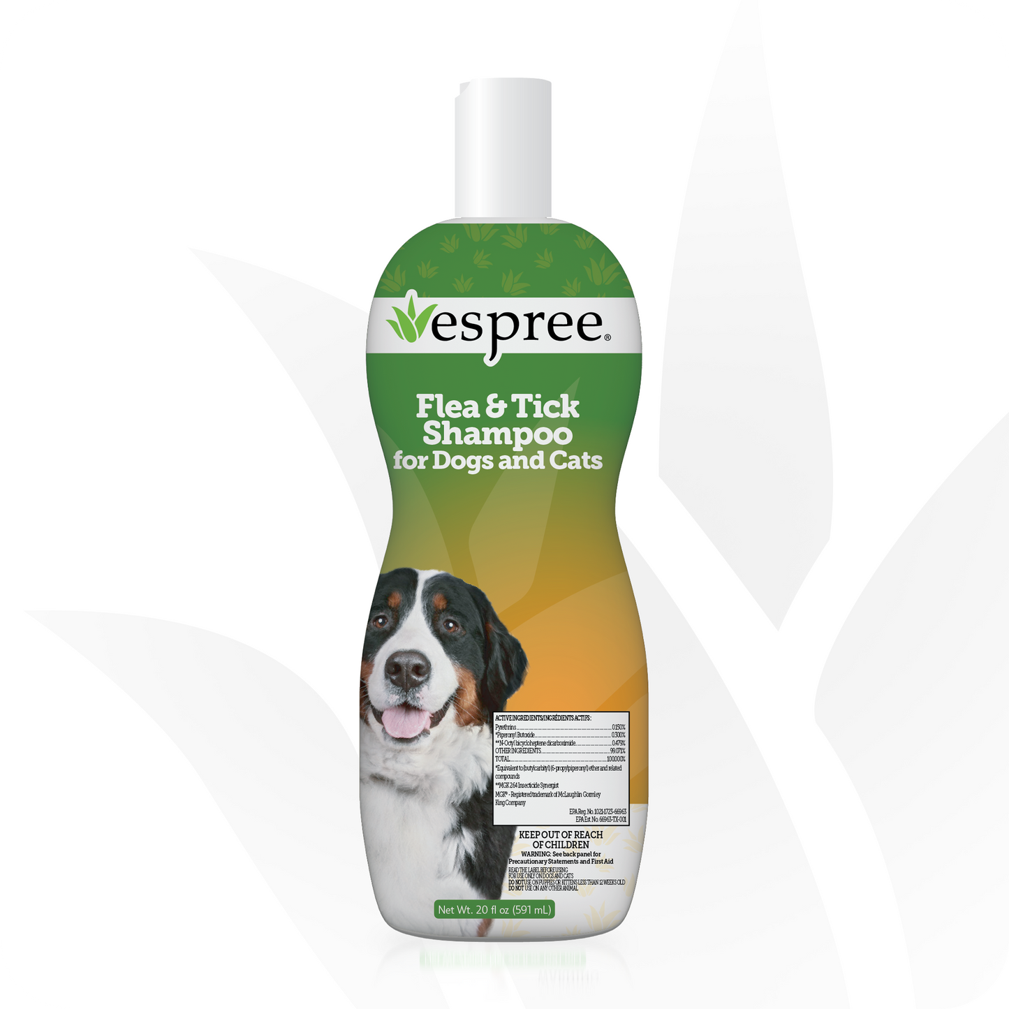 Flea & Tick Dog Shampoo, 20 oz