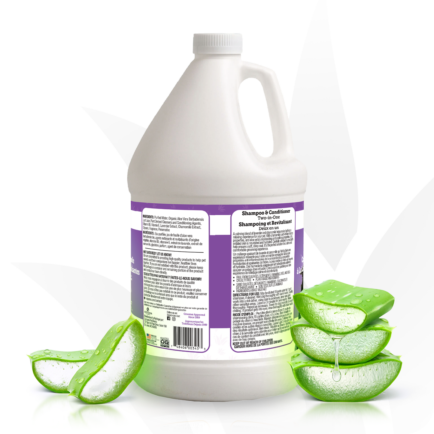 Calming Lavender Dog 2 N 1 , 1 Gallon