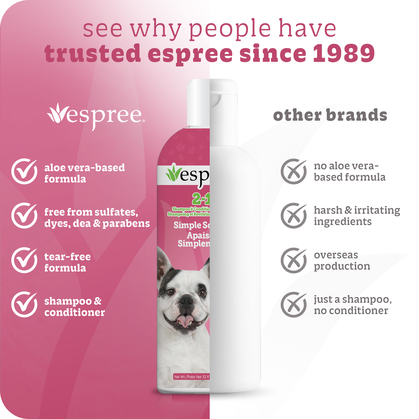 Simple Soothe Shampoo & Conditioner, 32oz